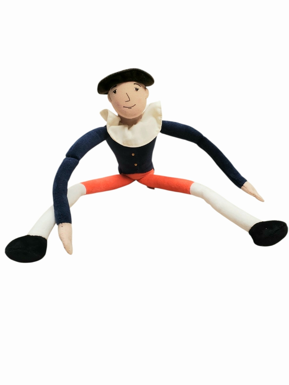 Vntg Colonial Williamsburg Hotch Potch Alphabet Plush Doll - 1996